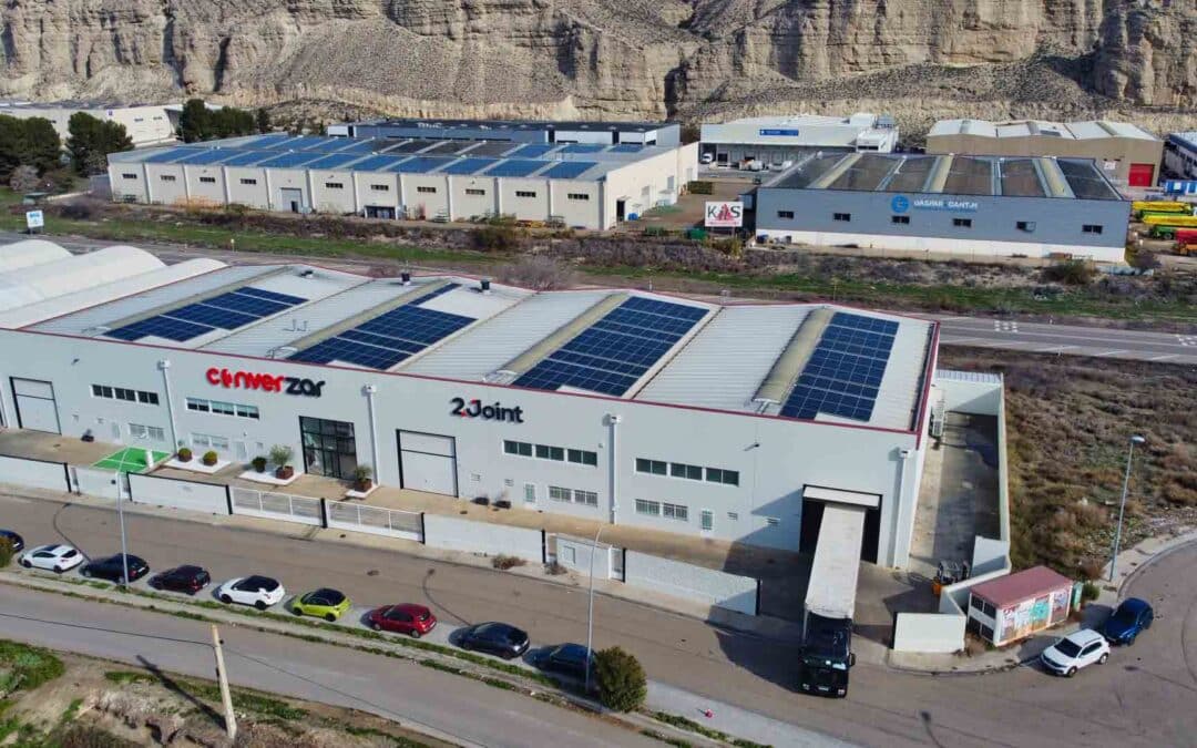 Instalación eléctrica a la empresa Converzar en Alfajarín
